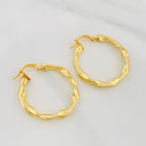 Candongas Bella 2.3g / 3cm Oro Amarillo 18K