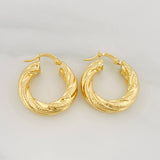 Candongas Niky 3.95 g / 2.4 cm Oro Amarillo 18K