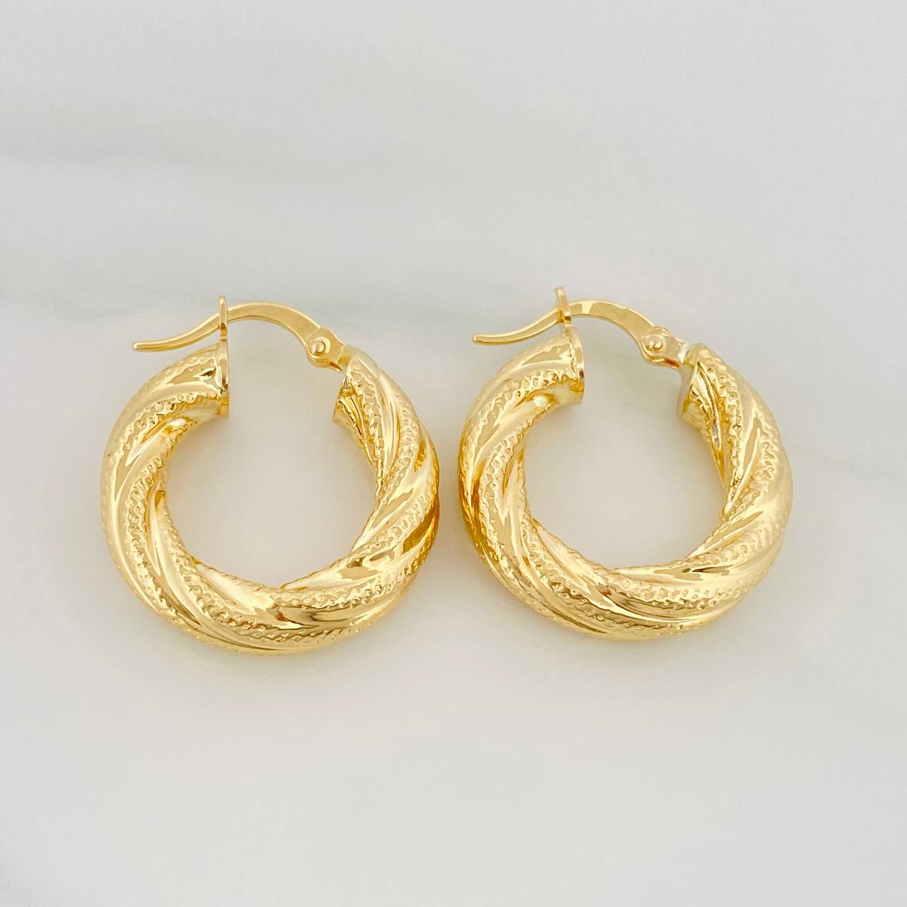Candongas Niky 4 g / 2.4 cm Oro Amarillo 18K