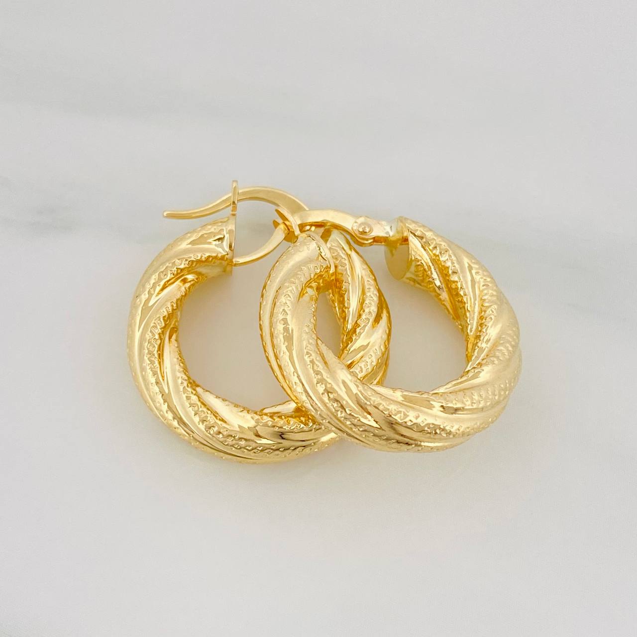 Candongas Niky 4 g / 2.4 cm Oro Amarillo 18K