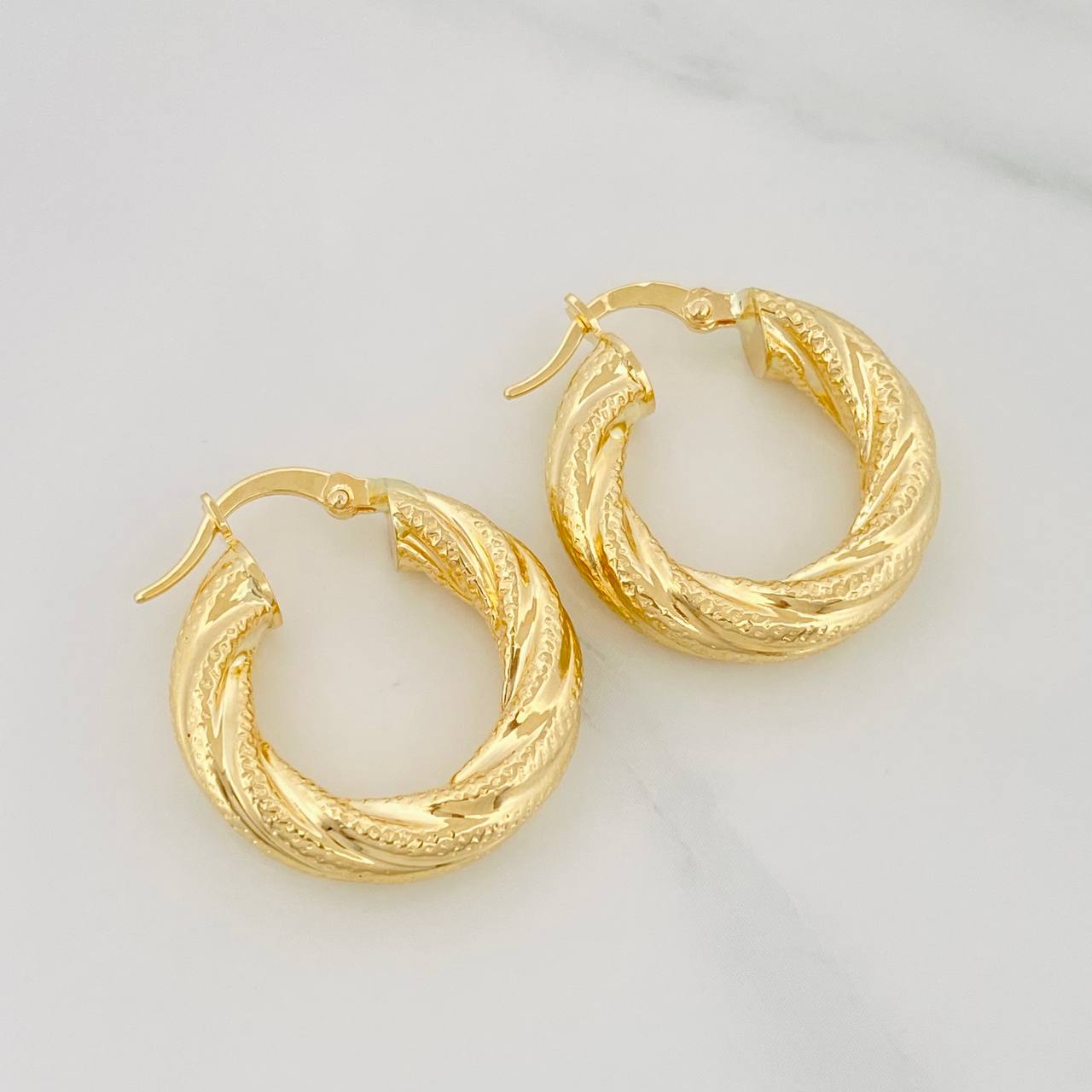 Candongas Niky 4 g / 2.4 cm Oro Amarillo 18K