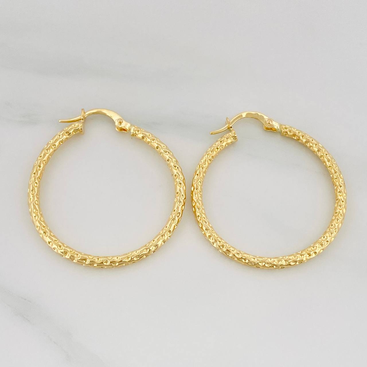 Candongas Tefi 2.1 g / 3 cm Oro Amarillo 18K