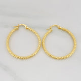 Candongas Tefi 2.1 g / 3 cm Oro Amarillo 18K