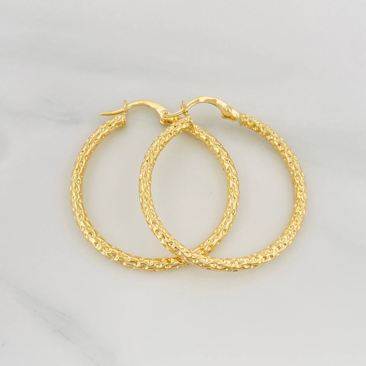 Candongas Tefi 2.1 g / 3 cm Oro Amarillo 18K