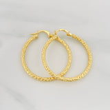 Candongas Tefi 2.1 g / 3 cm Oro Amarillo 18K