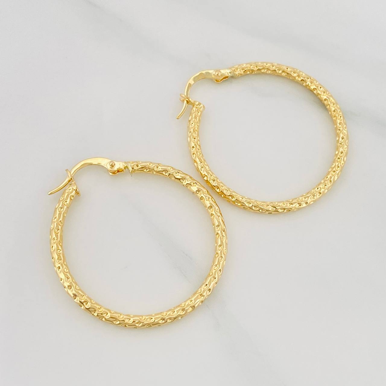 Candongas Tefi 2.1 g / 3 cm Oro Amarillo 18K