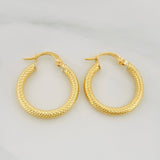 Candongas Tefi 1.9 g / 2.2 cm Oro Amarillo 18K