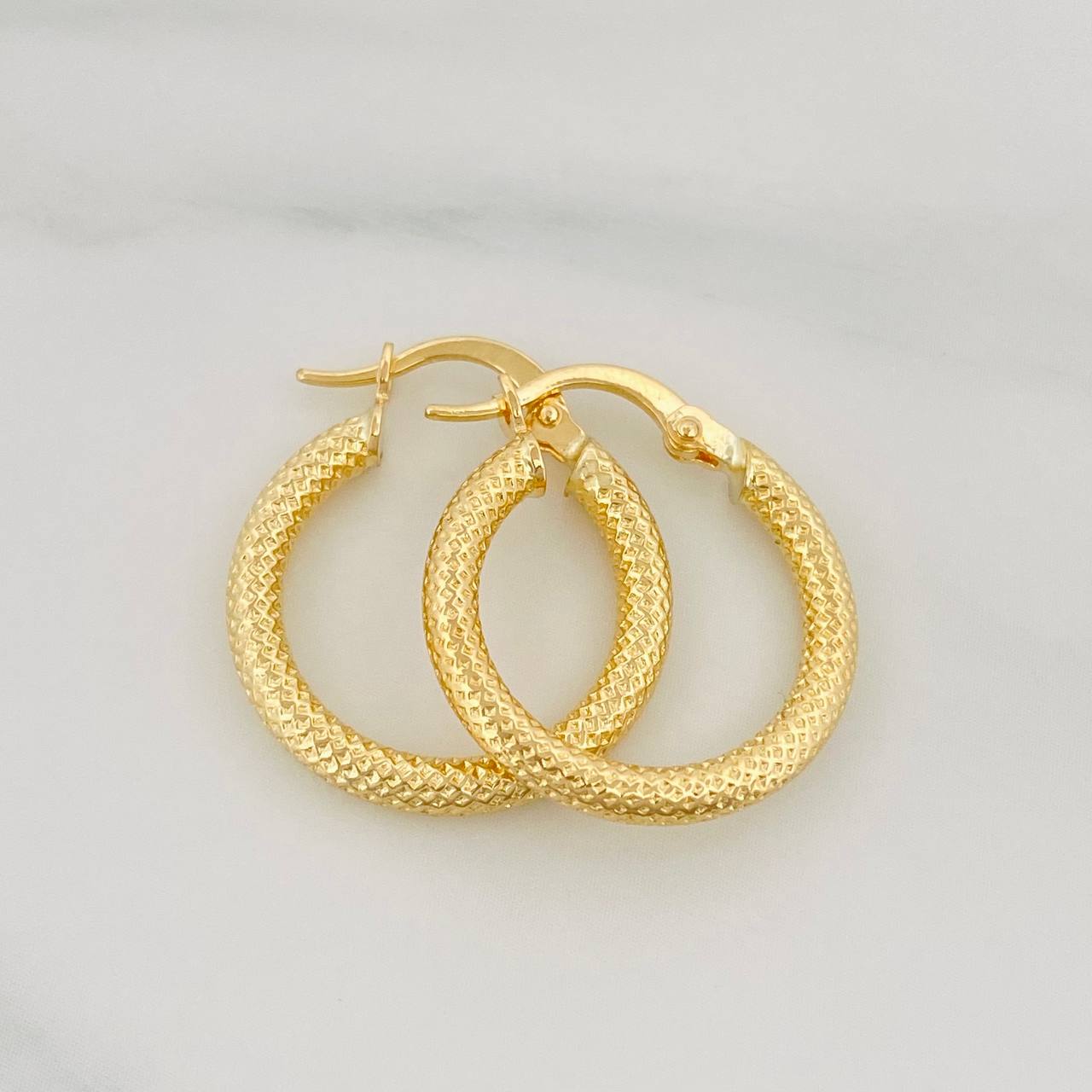 Candongas Tefi 1.9 g / 2.2 cm Oro Amarillo 18K