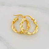 Candongas Remi 1.75 g / 2 cm Oro Amarillo 18K