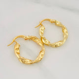 Candongas Remi 1.75 g / 2 cm Oro Amarillo 18K