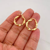 Candongas Remi 1.75 g / 2 cm Oro Amarillo 18K
