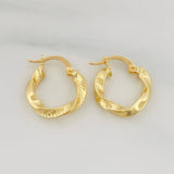 Candongas Remi 1.6 g / 1.6 cm Oro Amarillo 18K