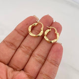 Candongas Remi 1.6 g / 1.6 cm Oro Amarillo 18K