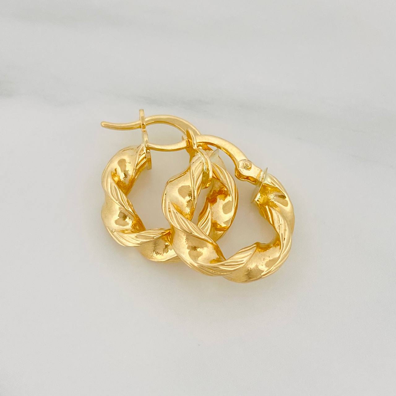 Candongas Milu 2.2 g / 1.7 cm Oro Amarillo 18K