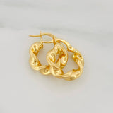 Candongas Milu 2.2 g / 1.7 cm Oro Amarillo 18K