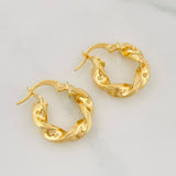 Candongas Milu 2.15 g / 1.7 cm Oro Amarillo 18K