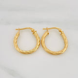 Candongas Mary 2.05 g / 2 cm Oro Amarillo 18K