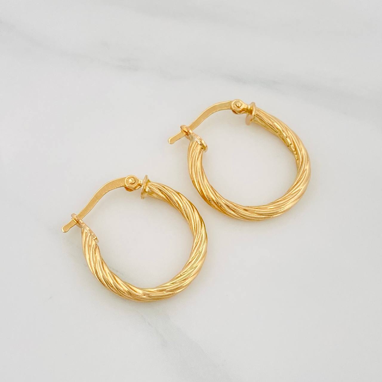 Candongas Mary 2.05 g / 2 cm Oro Amarillo 18K