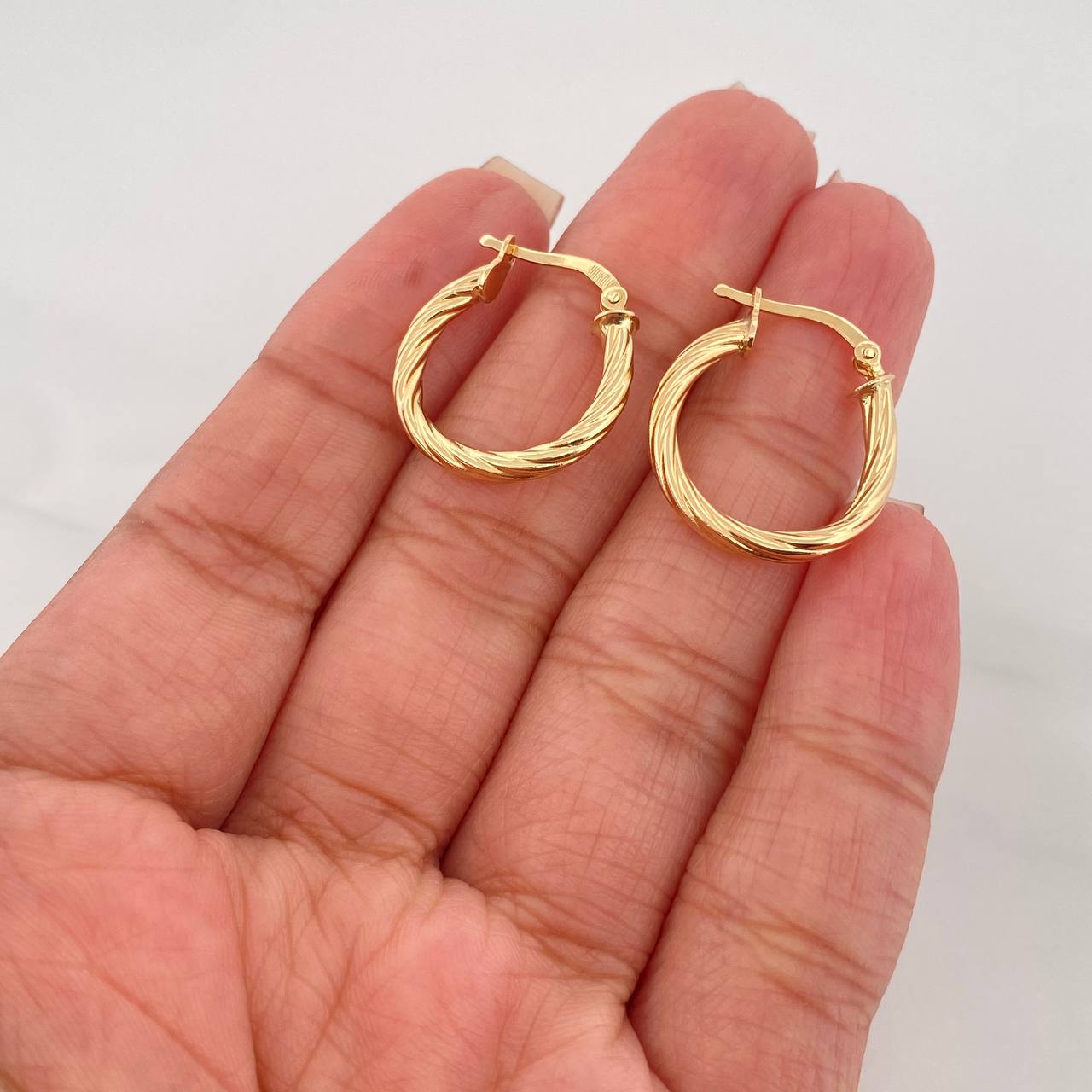 Candongas Mary 2.05 g / 2 cm Oro Amarillo 18K