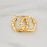 Candongas Mary 1.95 g / 2 cm Oro Amarillo 18K