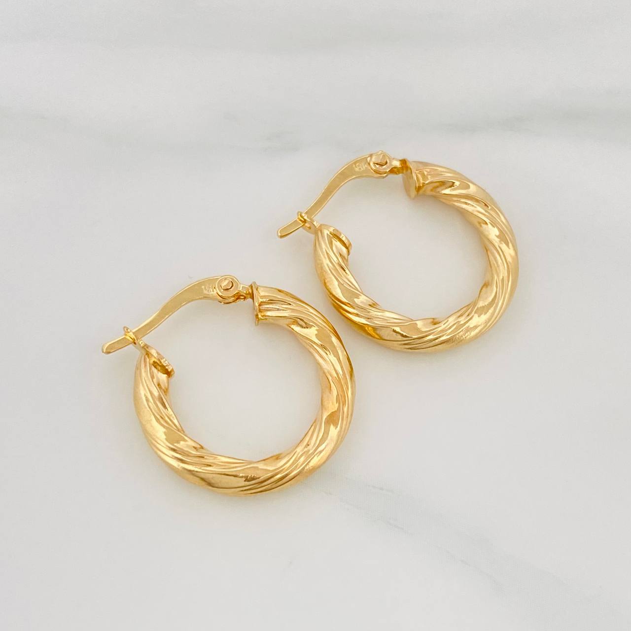 Candongas Mary 1.95 g / 2 cm Oro Amarillo 18K