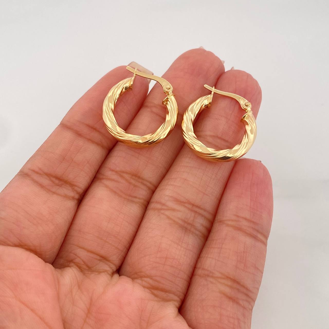 Candongas Mary 1.95 g / 2 cm Oro Amarillo 18K