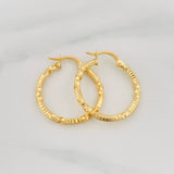 Candongas Megan 1.6 g / 2.5 cm Oro Amarillo 18K