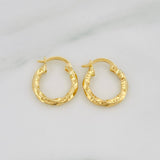 Candongas Megan 1.1 g / 1.5 cm Oro Amarillo 18K