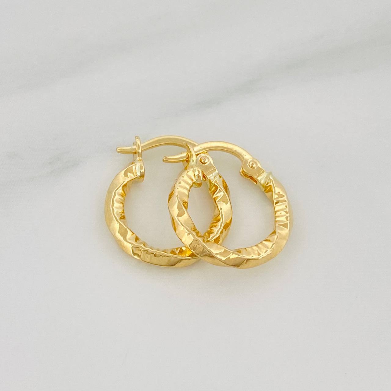 Candongas Megan 1.1 g / 1.5 cm Oro Amarillo 18K