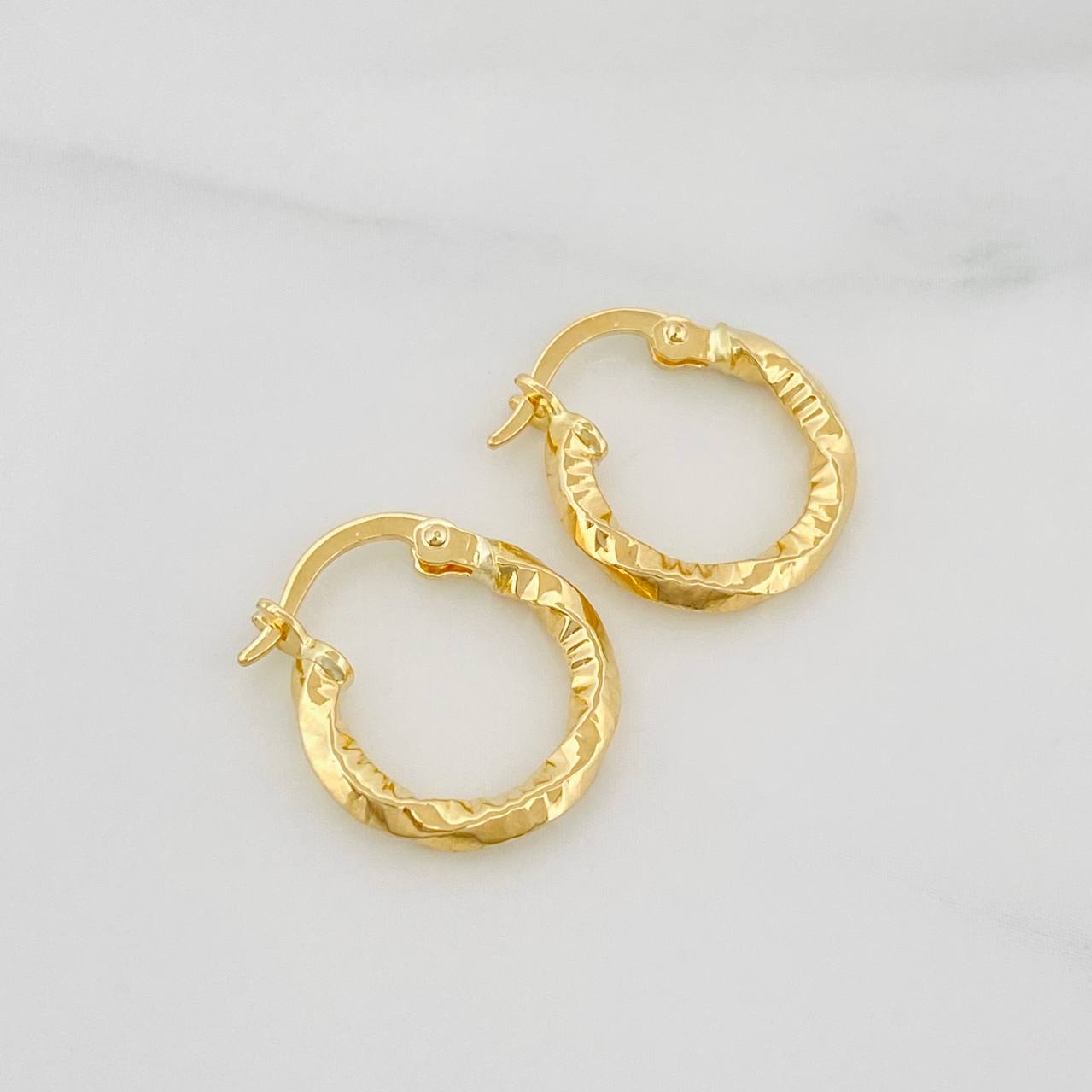 Candongas Megan 1.1 g / 1.5 cm Oro Amarillo 18K
