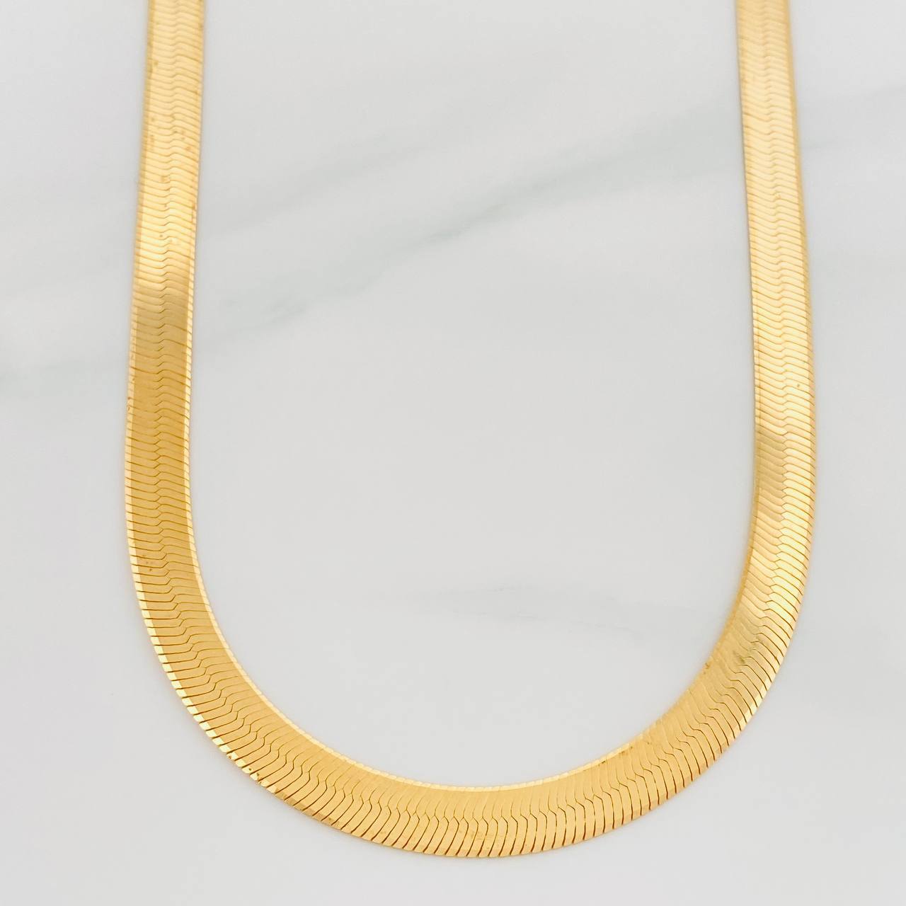 Cadena Espejo 20.65 g / 50.05 cm / 5.8 mm Oro Amarillo 18K