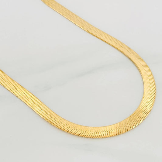 Cadena Espejo 20.65 g / 50.05 cm / 5.8 mm Oro Amarillo 18K