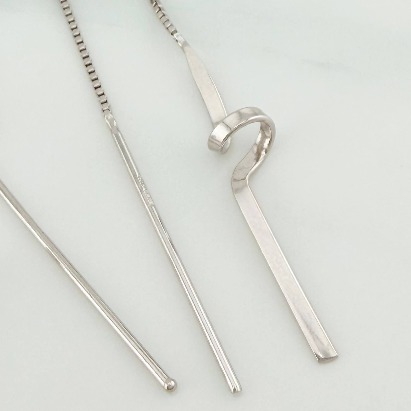 Topos Arete Veneciano Colgante 3.15 g / 0.9 mm Oro Blanco 18K