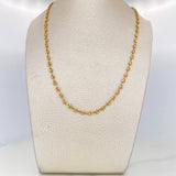 Cadena Gc 7.45 g / 46.07 cm / 2.3 mm Tres Oros 18K