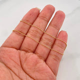 Cadena Militar 3.25 g / 50.05 cm / 1.25 mm Oro Amarillo 18K