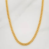 Cadena Cubana 6.55 g / 61.5 cm / 2.8 mm Oro Amarillo 18K