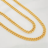 Cadena Cubana 6.55 g / 61.5 cm / 2.8 mm Oro Amarillo 18K