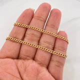 Cadena Cubana 6.55 g / 61.5 cm / 2.8 mm Oro Amarillo 18K