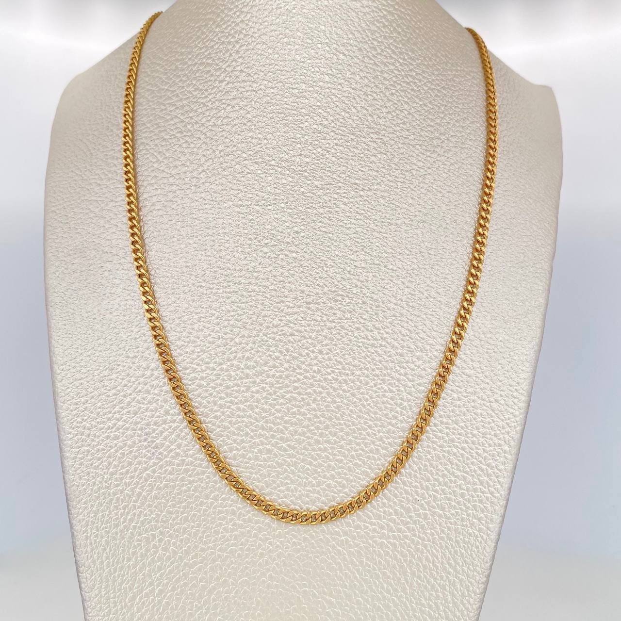 Cadena Cubana 6.55 g / 61.5 cm / 2.8 mm Oro Amarillo 18K