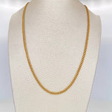 Cadena Cubana 6.55 g / 61.5 cm / 2.8 mm Oro Amarillo 18K