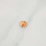 Rosca De Seguridad 0.15 g Oro Rosa 18K