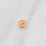 Rosca De Seguridad 0.15 g Oro Rosa 18K