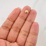 Rosca De Seguridad 0.15 g Oro Rosa 18K