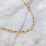 Cadena Cubana 8.3gr / 50cm / 4.2mm Oro Amarillo +0 ©