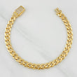 Pulso Cubana 9.8g / 20cm / 6.53mm Oro Amarillo 18K