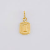 Dije Letra I 0.35g / 1.5cm Oro Amarillo 18K