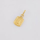 Dije Letra I 0.35g / 1.5cm Oro Amarillo 18K