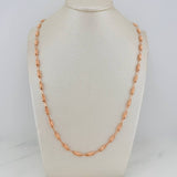 Cadena Rustica Barril 13.7gr / 62cm / 3.4mm Oro Rosa 18K %