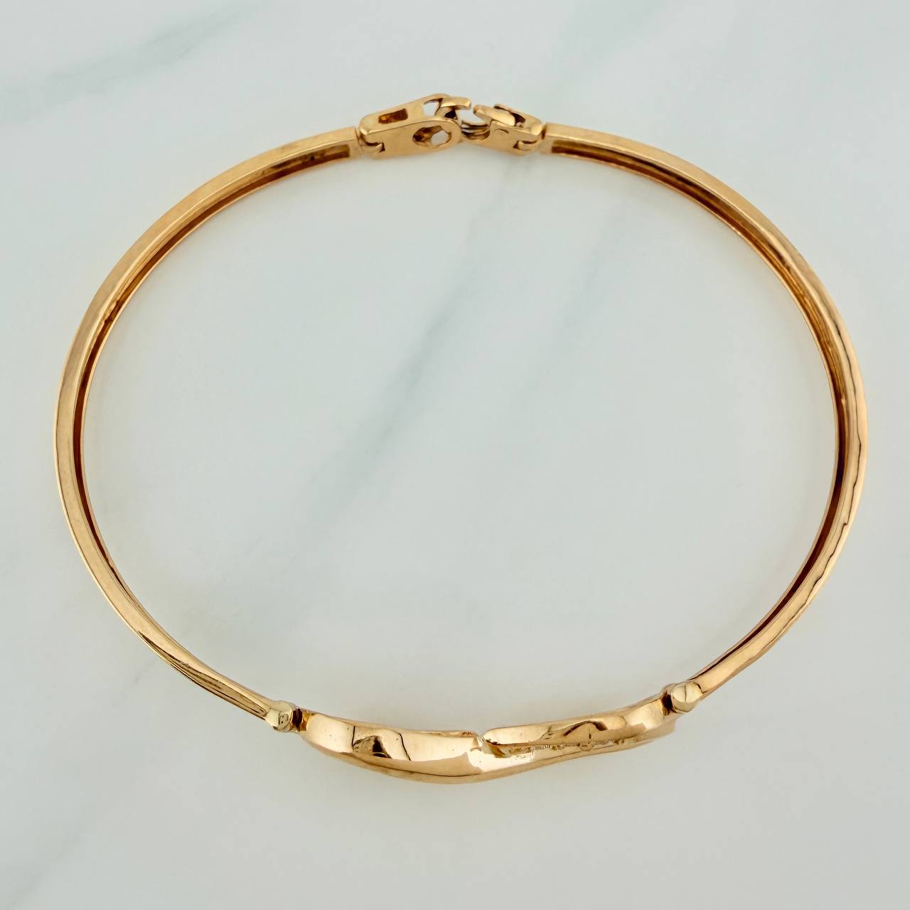 Pulso Infinito 12.95gr / 19.2cm / 4.3mm Oro Amarillo 18K