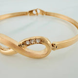 Pulso Infinito 12.95gr / 19.2cm / 4.3mm Oro Amarillo 18K